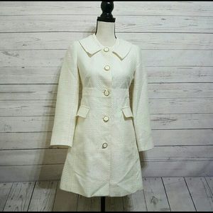 Ivory Pea Coat - PXS